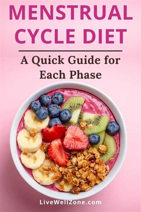 What To Eat During Each Phase Of The Menstrual Cycle A Beginners Guide