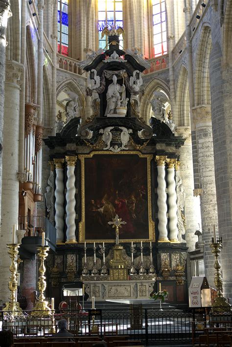 Gand église St Nicolas St Niklaaskerk intérieur coeur Flickr