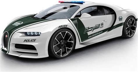 Scharfer Einsatzwagen So K Nnte Der Bugatti Chiron Der Polizei Dubai