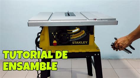 Sierra De Banco Stanley Tutorial De Ensamble Youtube