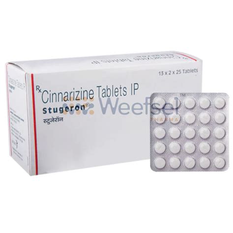 Cinnarizine Tablets At Best Price In Surat Gujarat Weefsel Pharma