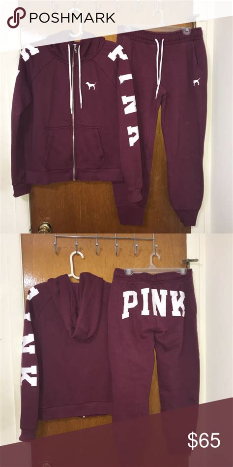 Pink Sweat Suits By Victoria Secret Ibikinicyou