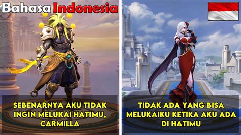 Percakapan Khusus Skin Badang Collector Mobile Legend Bahasa Indonesia