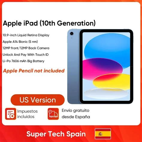 Apple IPad 10 Generacji A14 Bionic Chip 10 9 Wy Wietlacz Ciek Ej Siatk