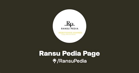 Ransu Pedia Page Instagram Linktree