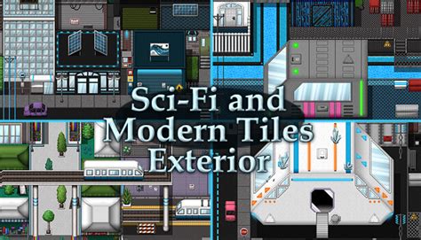 New Releases Sci Fi And Modern Tileset Interior Sci Fi And Modern