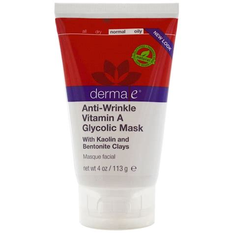 Derma E Anti Wrinkle Vitamin A Glycolic Mask 4 Oz 113 G IHerb