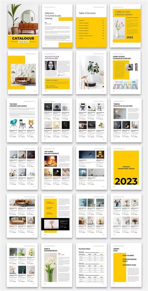 Product Catalog Design Template Design Template Place Artofit