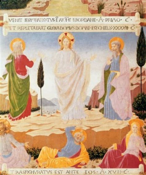 The Transfiguration Fra Angelico Ca Italian