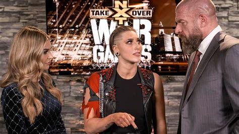 Cathy Kelley Rhea Ripley Triple H