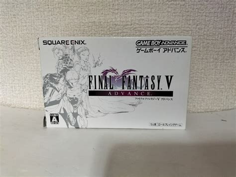 Yahooオークション Gba Ff5 Ffv ゲームボーイアドバンス ファイナル