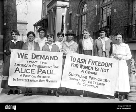 Woman Suffrage Movement Woman Suffrage Banners Freedom For Alice