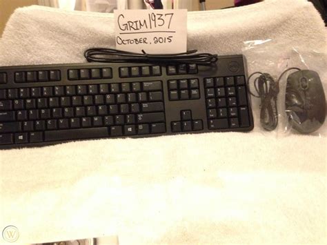 Dell Kb212 B Keyboard And Dell Ms111 L Mouse Bundle Wired Usb 1792475939