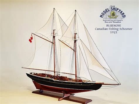 Bluenose Model Ship Youtube