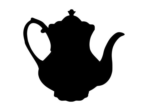 Teapot Silhouette Vector at Vectorified.com | Collection of Teapot Silhouette Vector free for ...