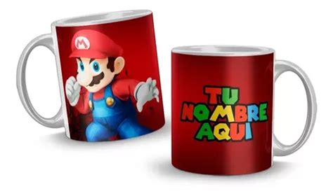 Taza Personalizada Mario Bros Luigi Yoshi Warrior Browser MercadoLibre