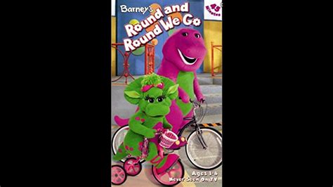 Barney Home Video Screener Round And Round We Go Youtube