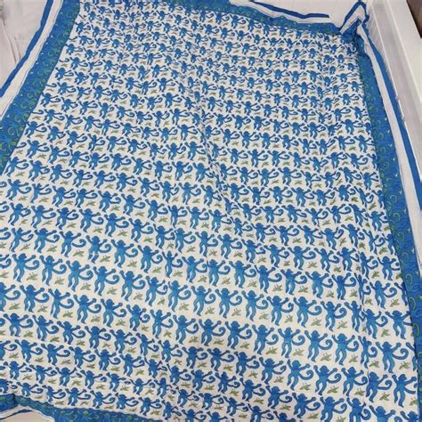 Roller Rabbit White And Blue Decor Home Accesories Depop
