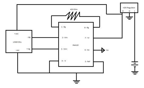 Load Cell Circuit Diagram