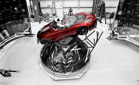 Elon Musk Launches Tesla Roadster Into Space Streams Live Views Of