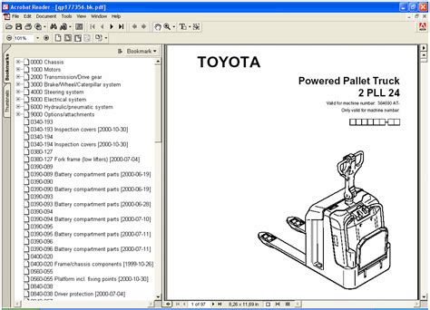 Parts Catalog Toyota Bt Order Now At Parts Manuals