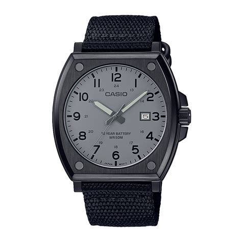 Reloj Casio Mtp E D A Acero Hombre Negro Btime