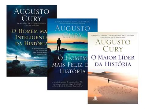 Combo 3 Livros Marco Polo Augusto Cury Homem Mais Intelige