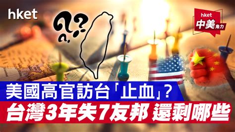 【中美角力】台灣3年失7友邦 美國高官訪台止血？ 香港經濟日報 中國頻道 國情動向 D200807