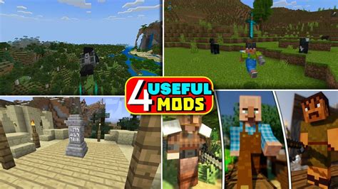 Top Useful Mods For Minecraft Pe Eastern Gamer Youtube