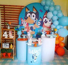 Ideias De Festa Bluey Aniversario Aniversario Infantil Festa