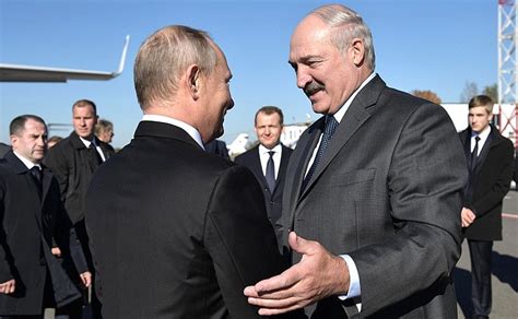 Владимир Путин прибыл в Республику Беларусь • Президент России
