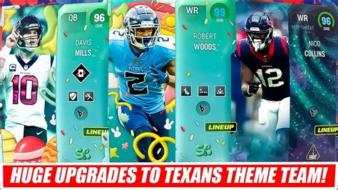 Mission Mut And Sugar Rush Upgrades For Texans Theme Team Madden 23 Texans Theme Team Youtube