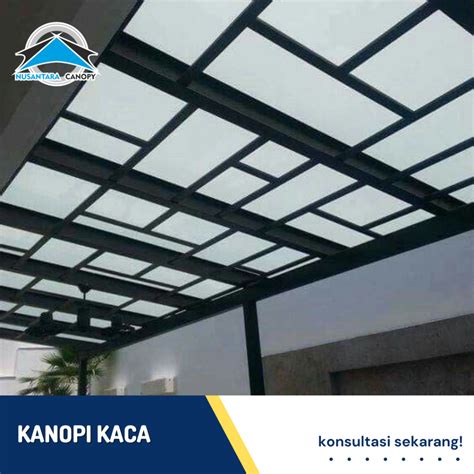 Jual Canopy Atap Kaca Carport Bergaransi Kanopi Kaca Tempered Glass