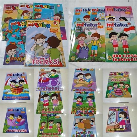 Jual Paket Buku Tk Mitaka A Dan B Semester Kurikulum Merdeka Usia