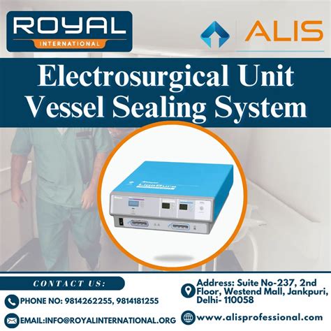 Electrosurgical Unit Vessel Sealing System For Clinic At Rs In