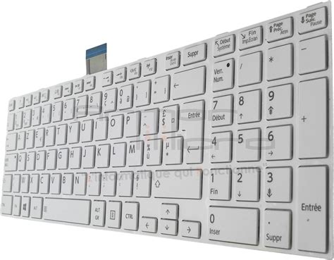 WJY Clavier Français AZERTY pour Toshiba Satellite C70 A C70 B C70D A