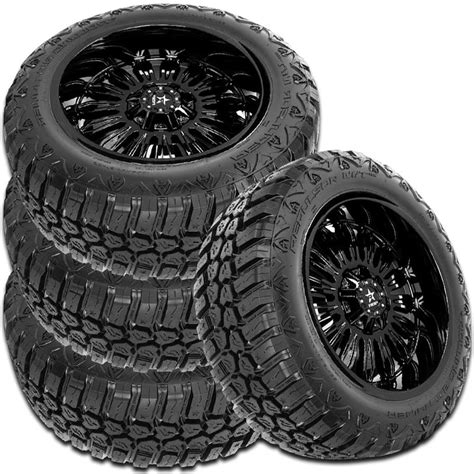 Set Of 4 RBP Repulsor M T RX 35X12 50R17LT 121Q 10 Ply E Mud Tires