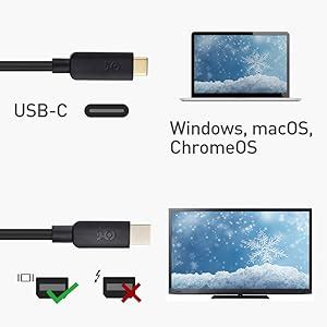 Cable Matters Unidirectionnel C Ble Usb C Mini Displayport C Ble Usb C