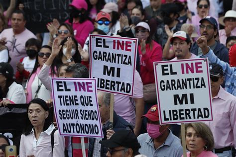 Anuncian Protestas En Norte De M Xico Contra La Reforma Electoral