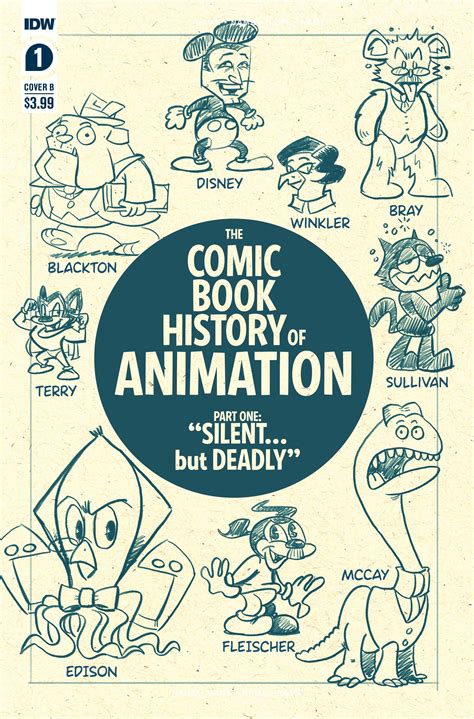 The Comic Book History Of Animation 1 Dunlavey Cover Fresh Comics