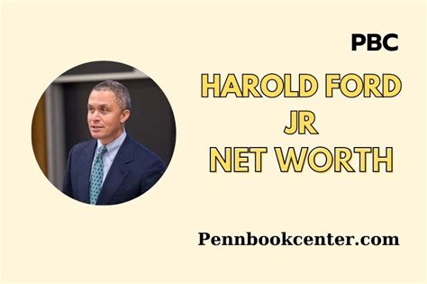 Harold Ford Jr Net Worth 2025: Salary, Wealth, And Financial Career
