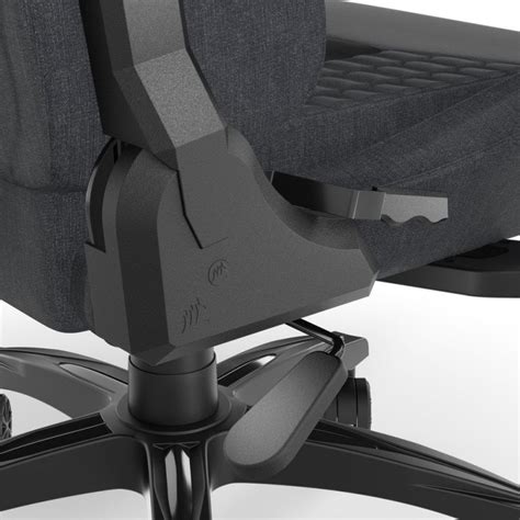 Corsair TC100 Fauteuil De Jeu En Tissu RELAXED Gris Noir PcComponentes Fr