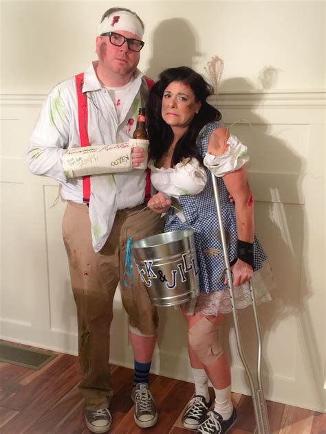 Jack And Jill Halloween Couples Costume Jackandjill Coupleshalloweencostumes Couple Halloween