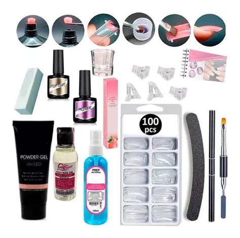 Kit De Polygel Poligel De Unhas Gel Completo Profissional