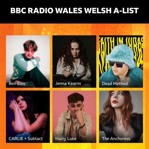 Bbc Radio Wales On Twitter These Are The Six Great Acts On Our Welsh