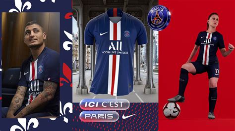 Nike Présente Le Maillot Domicile 2022 2023 Du Psg Ensemble Psg