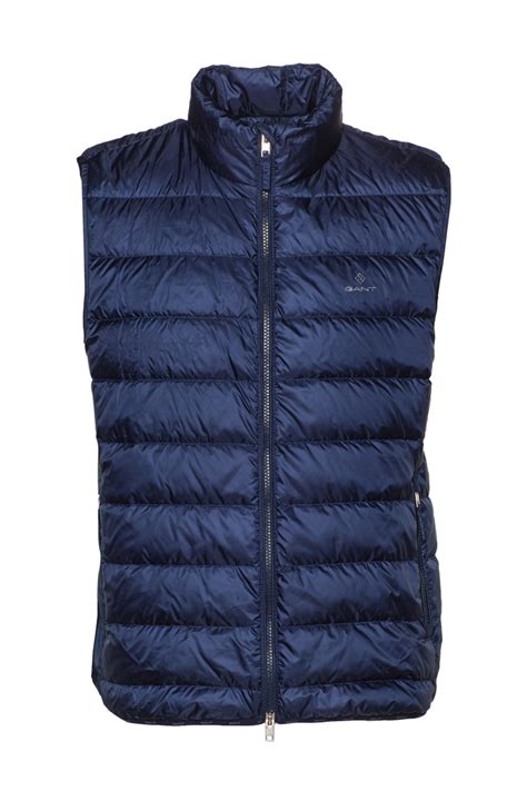 Vesta Gant The Light Down Gilet Evening Blue Gant Cz