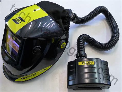 Przyłbica spawalnicza ESAB WARRIOR-TECH 9-13 Z NAWIEWEM :: TECHNIKA