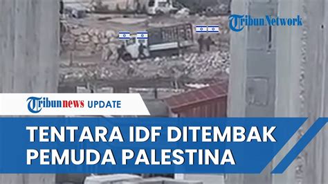 Pemuda Palestina Ngamuk Hujani Pasukan Israel Dengan Tembakan Saat