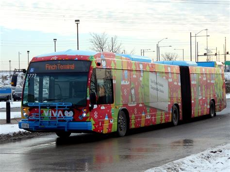 York Region Transit Yrt Viva Nova Bus Lfs Artic Flickr